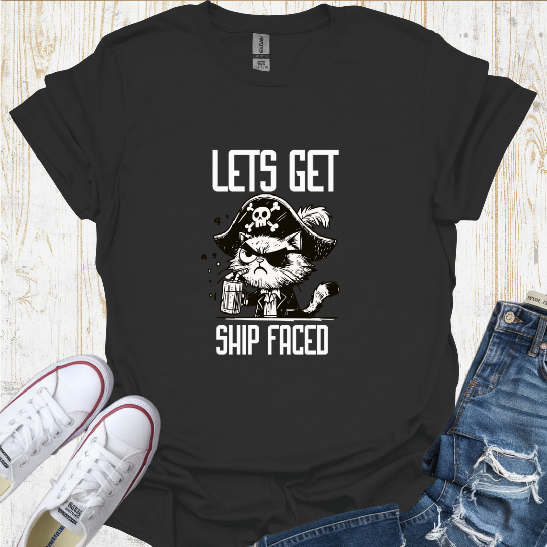 Cat Shipfaced TShirt