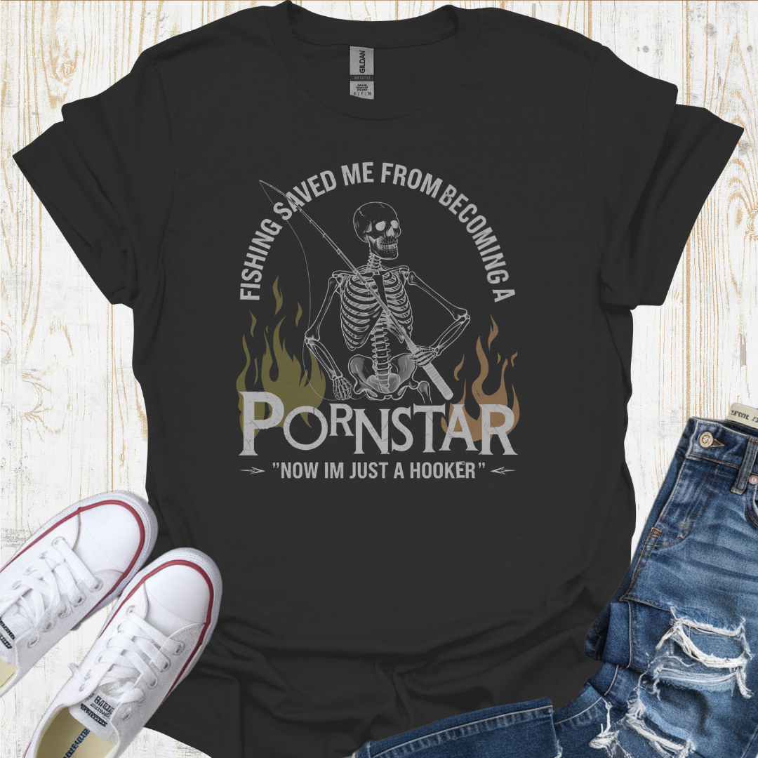 Skeleton Pornstar TShirt