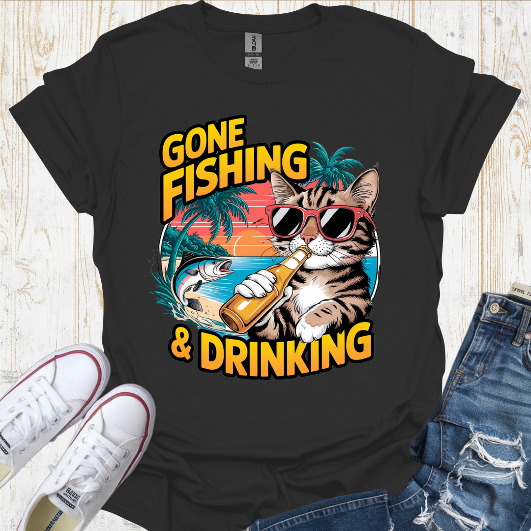 Cat Fish Drink TShirt
