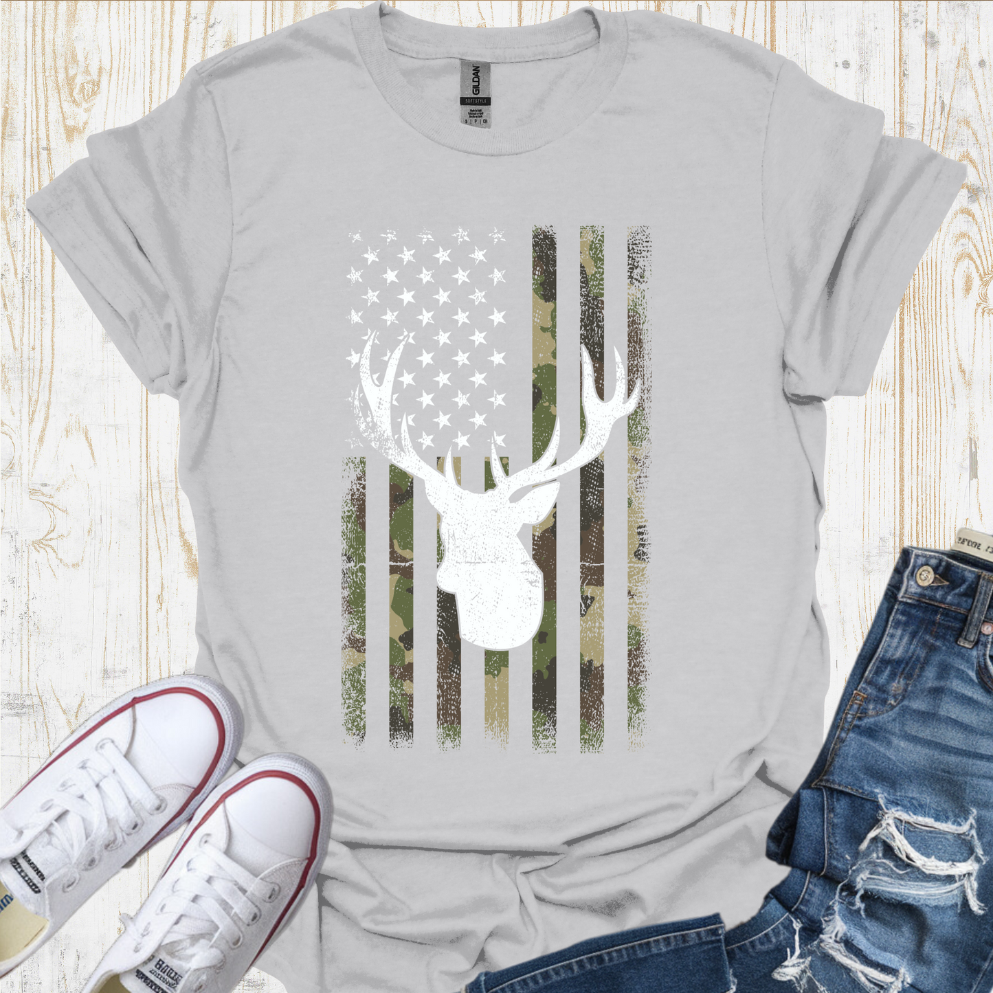 Camo Deer TShirt