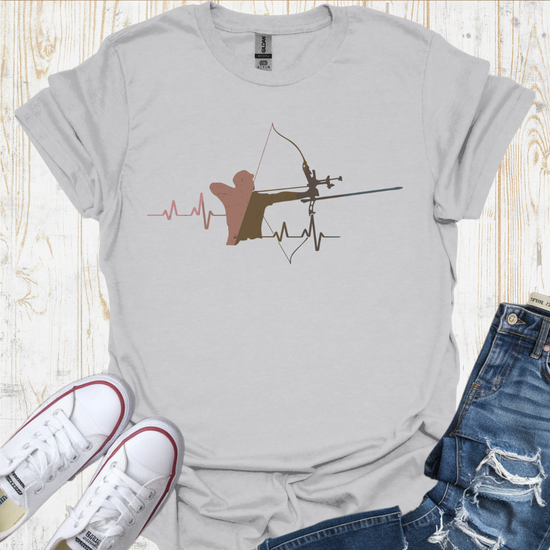 Bow Arrow Heart TShirt