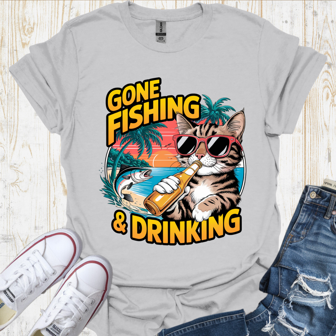 Cat Fish Drink TShirt