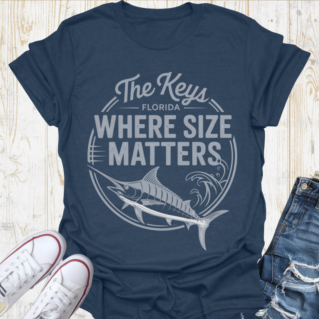 Size Matters Keys TShirt