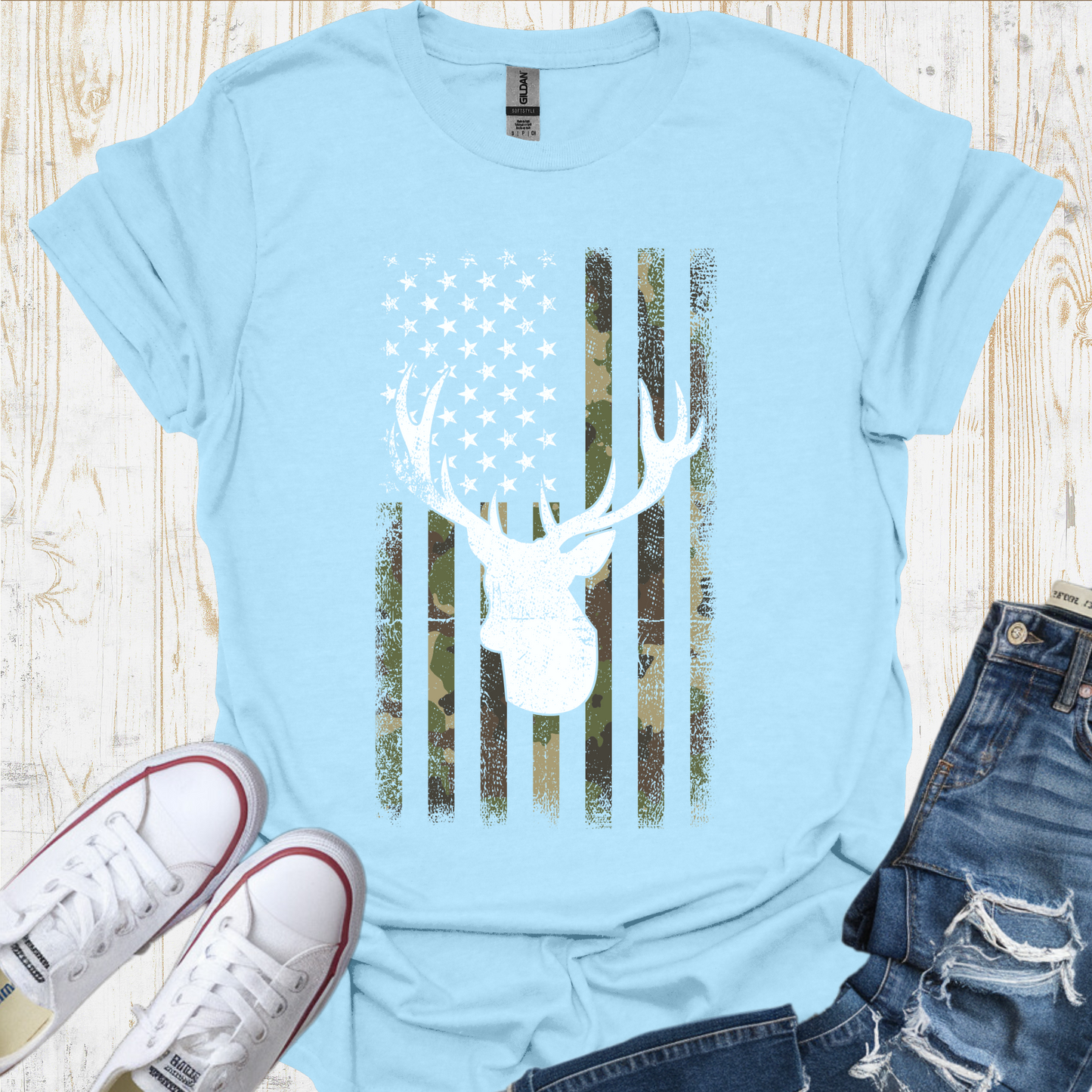 Camo Deer TShirt