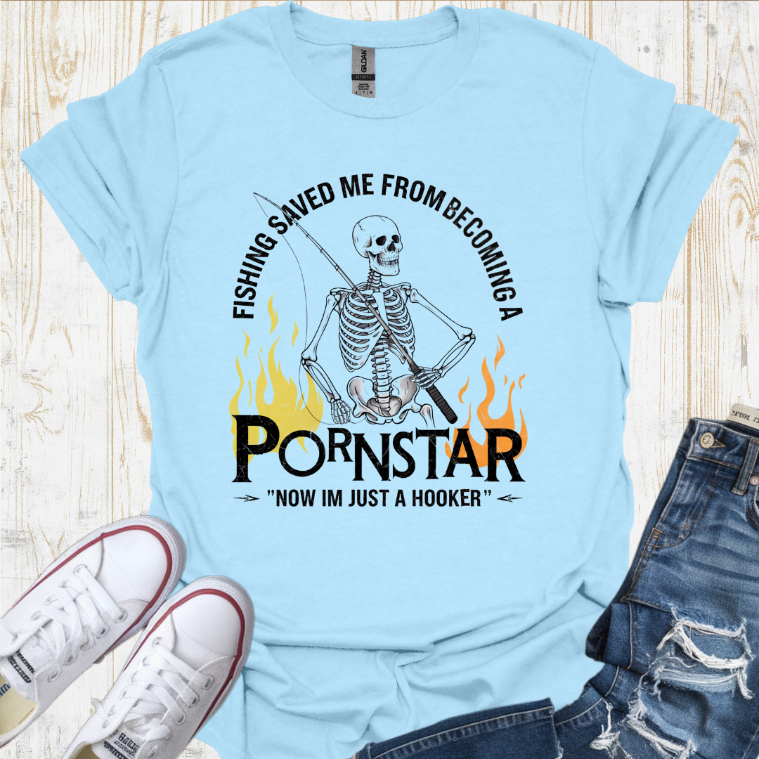 Skeleton Pornstar TShirt
