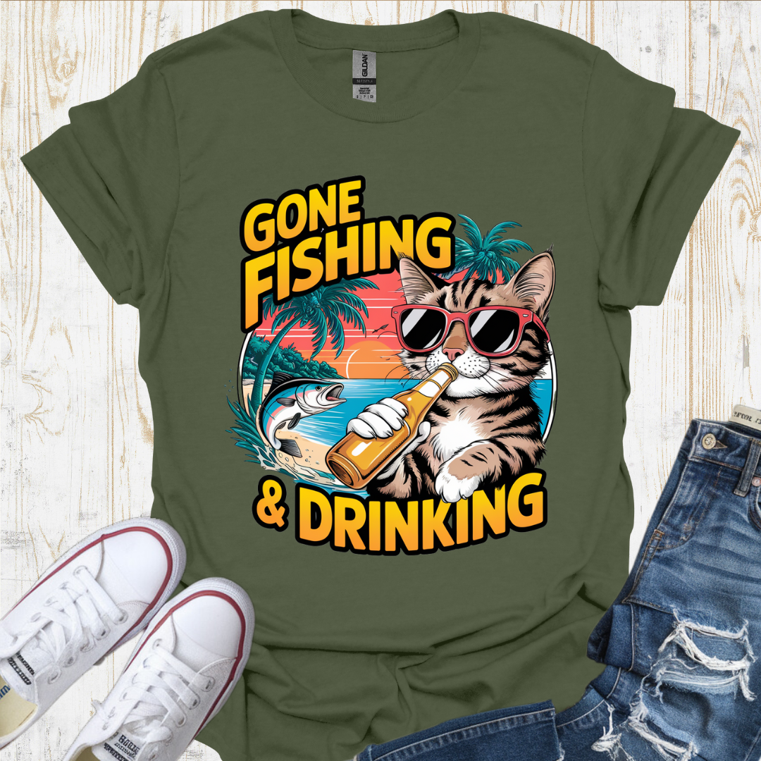 Cat Fish Drink TShirt
