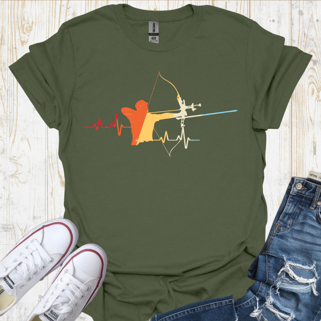 Bow Arrow Heart TShirt