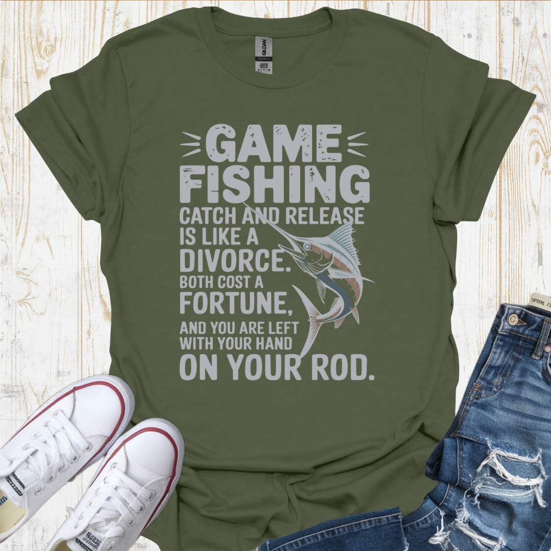Divorce Fishing TShirt