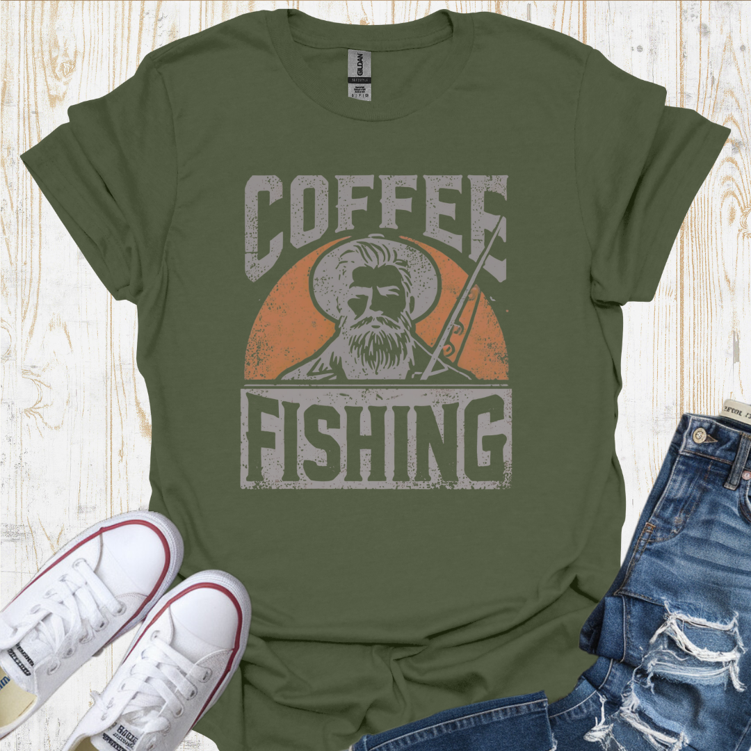 Coffee Fishing TShirt