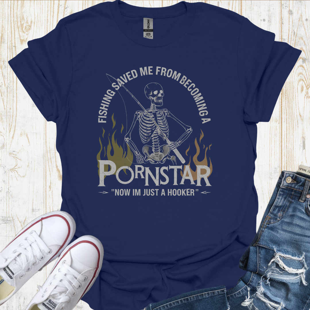 Skeleton Pornstar TShirt