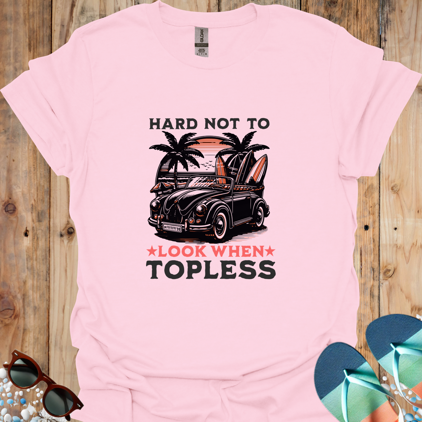 Hard Not To Look When Topless - U25