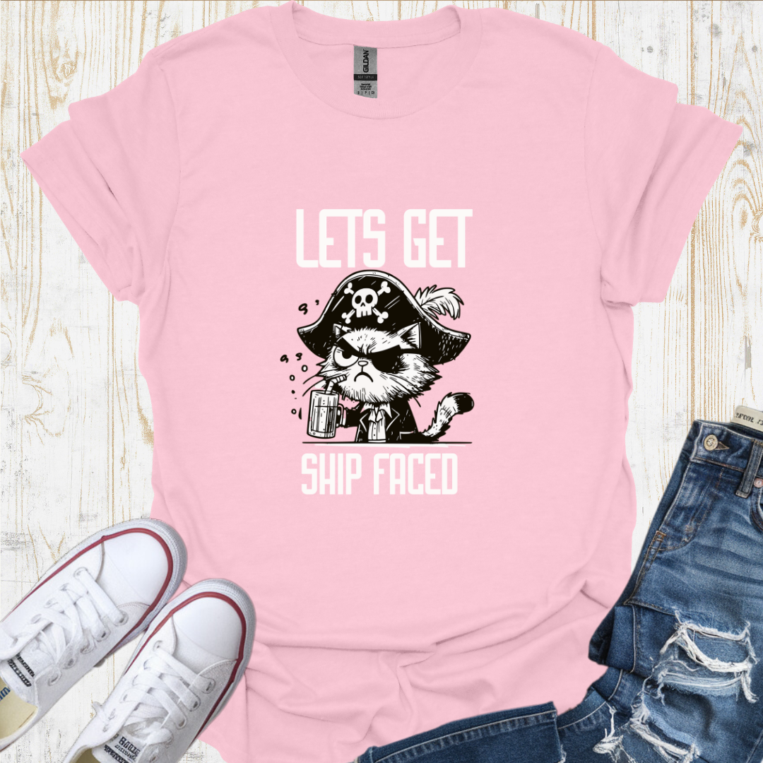 Cat Shipfaced TShirt