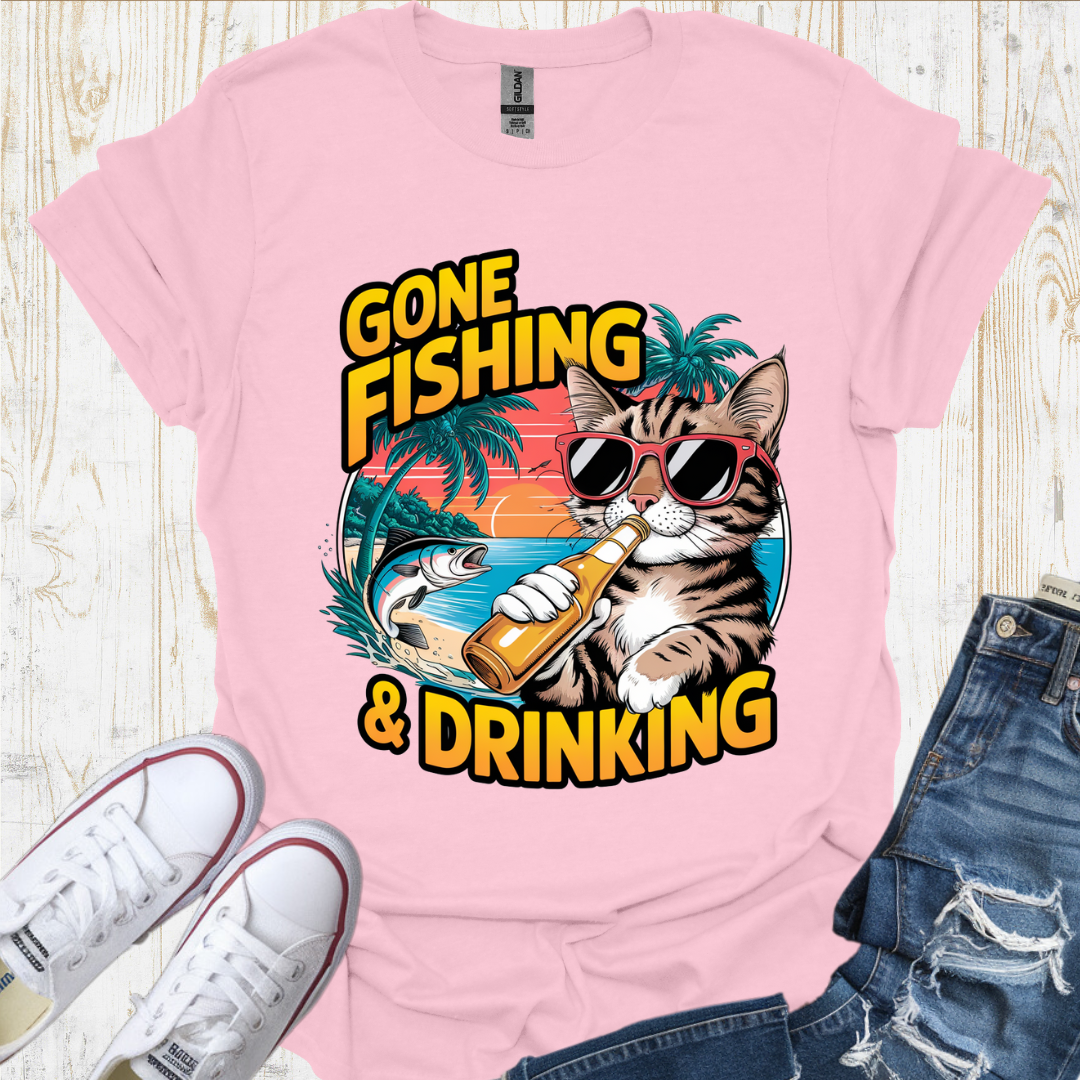Cat Fish Drink TShirt