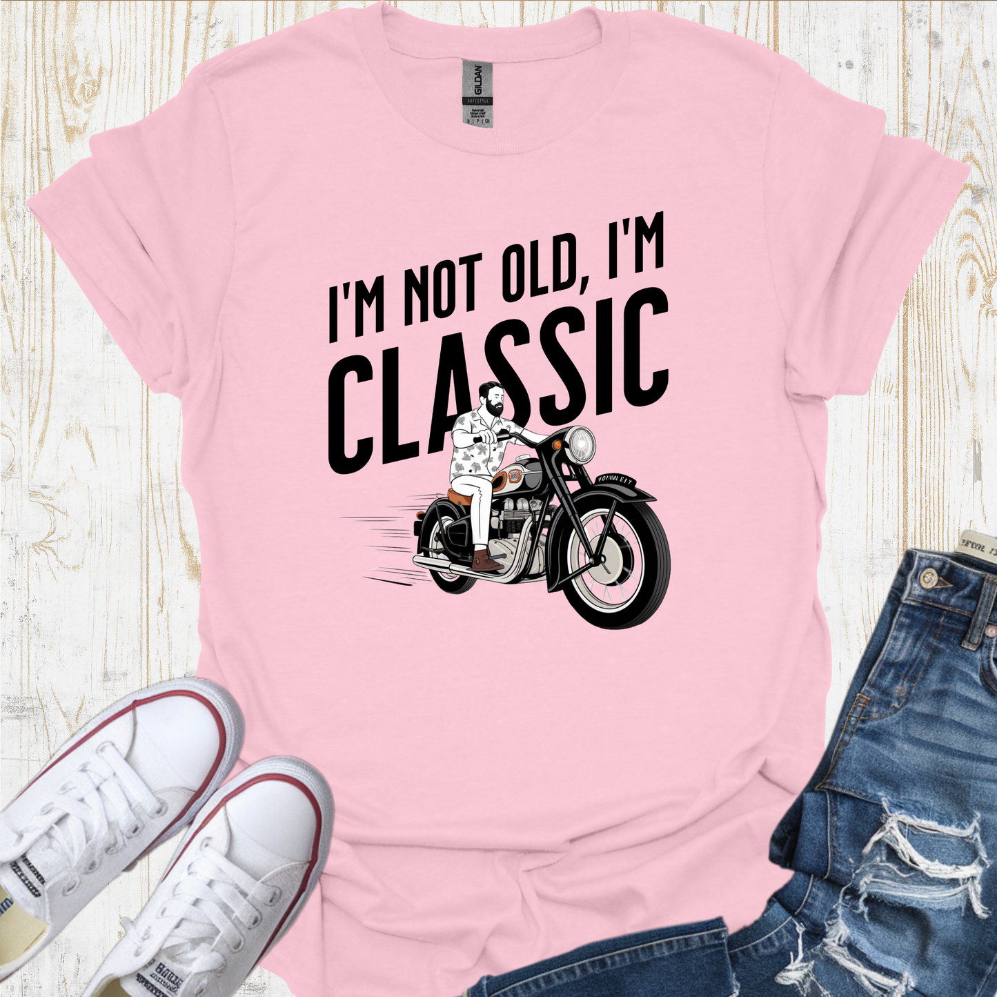 Hawaiin Shirt Bike TShirt