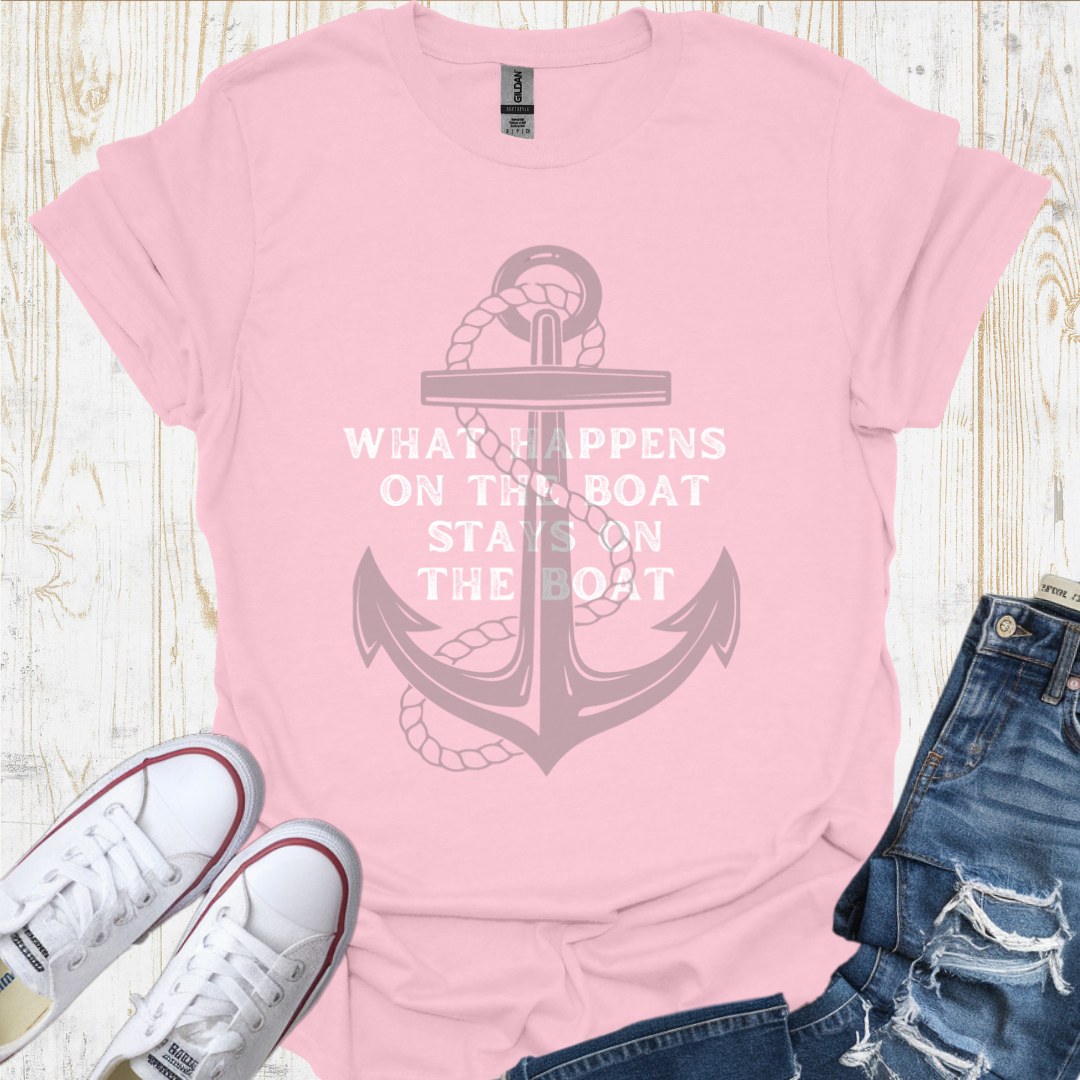 Stays On Boat TShirt