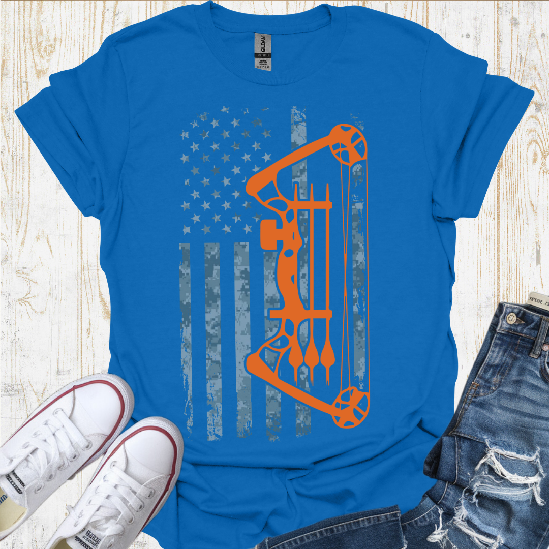 USA Flag Camo TShirt