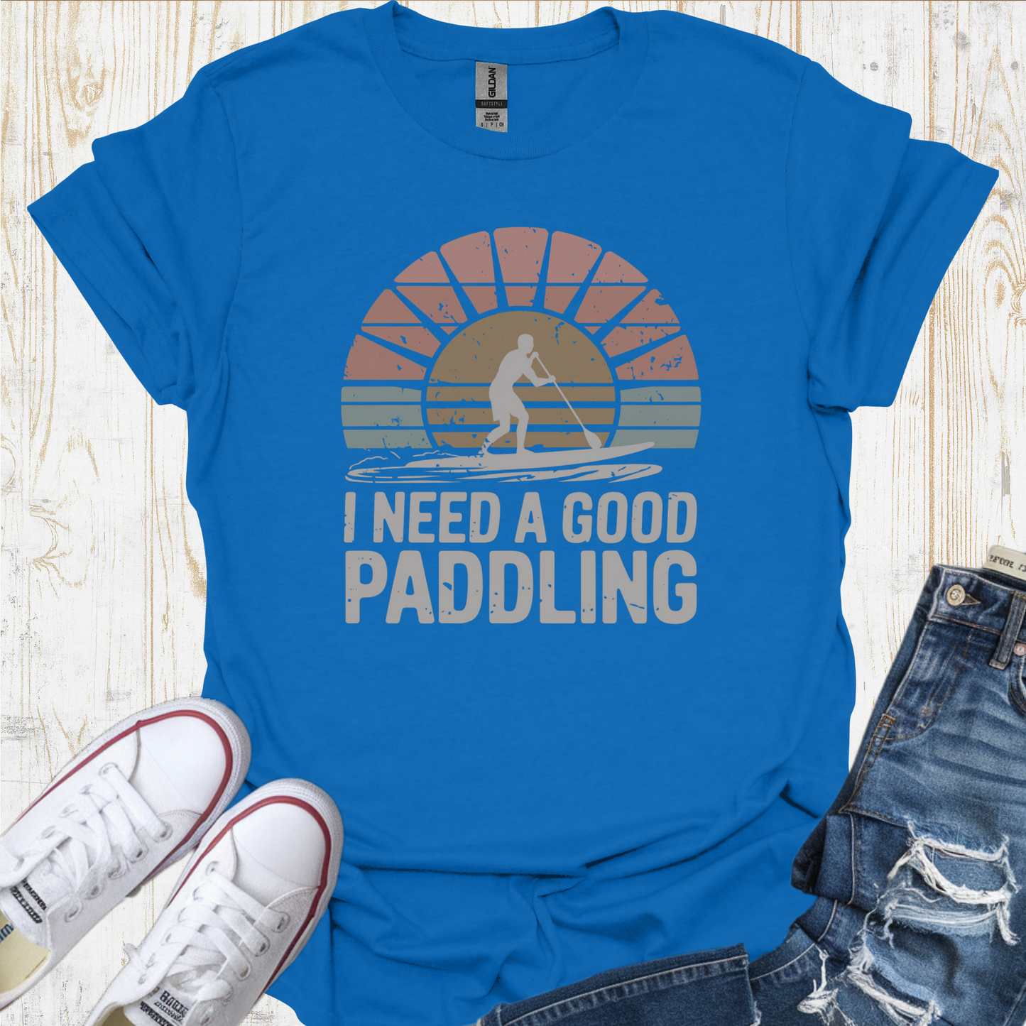 I Need A Good Paddling Retro SUP - U25