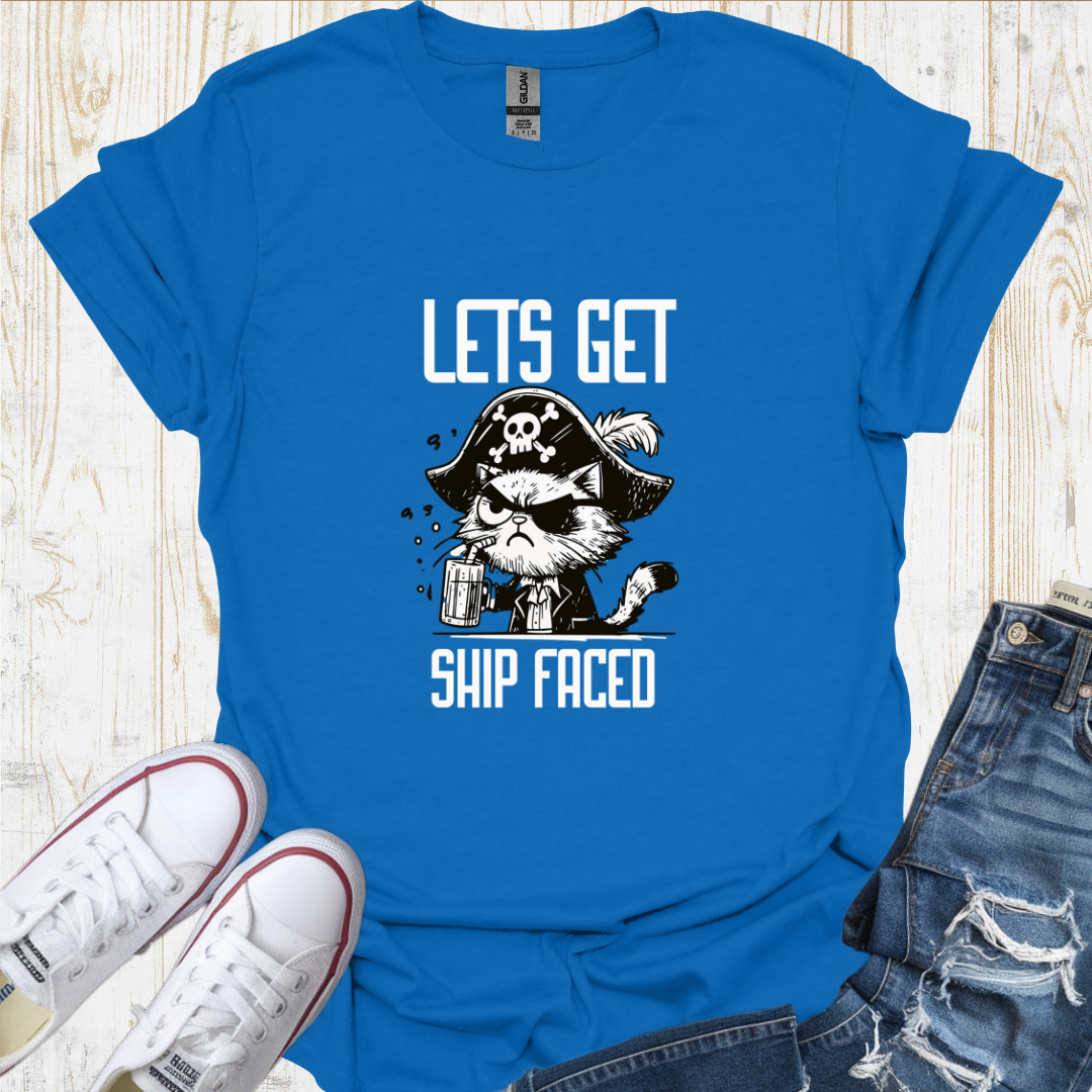 Cat Shipfaced TShirt