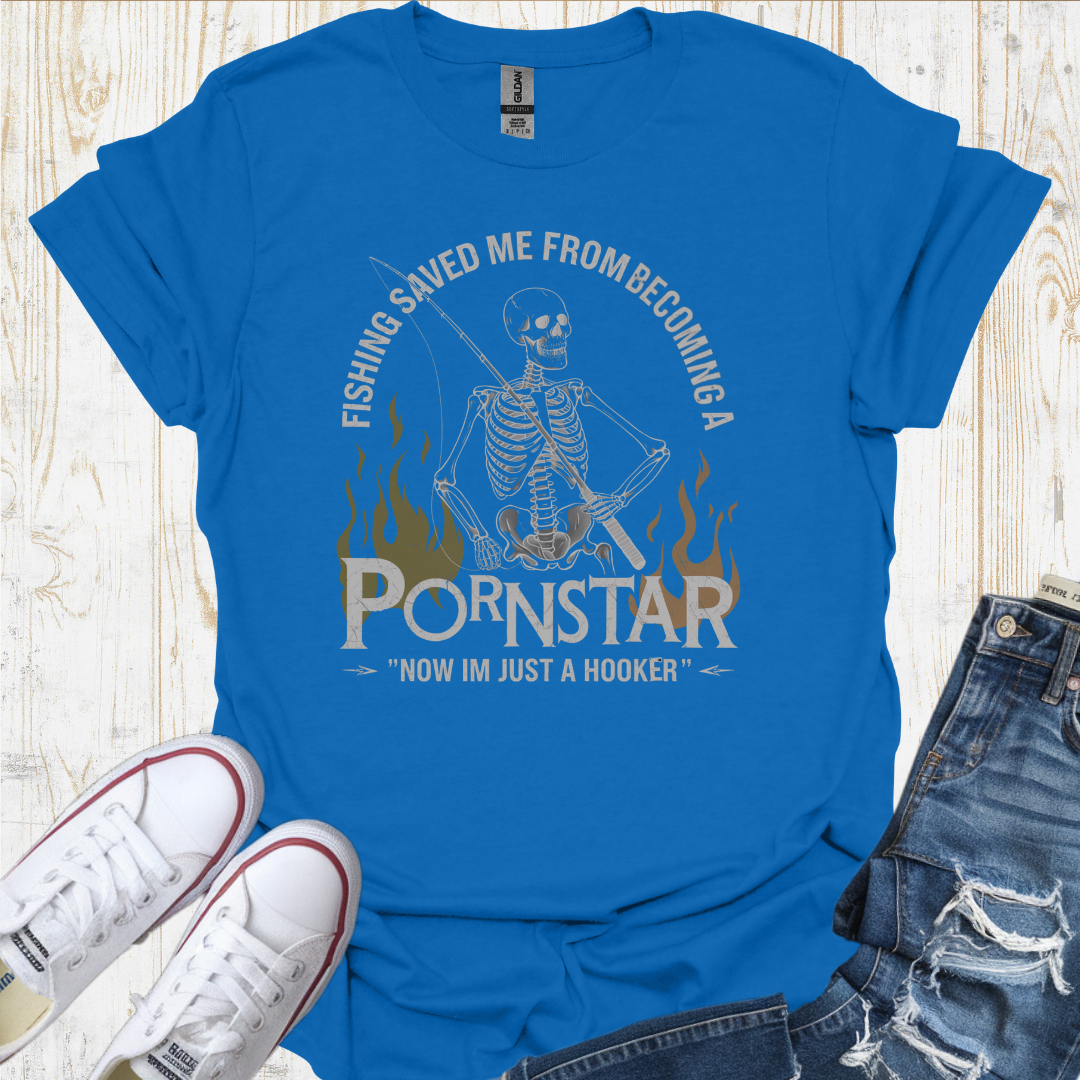 Skeleton Pornstar TShirt