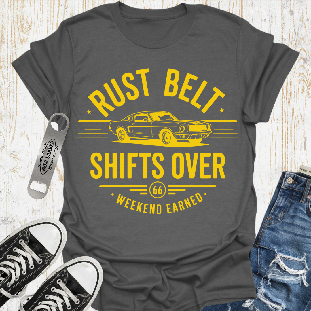 Rust Belt Beer Earned TShirt