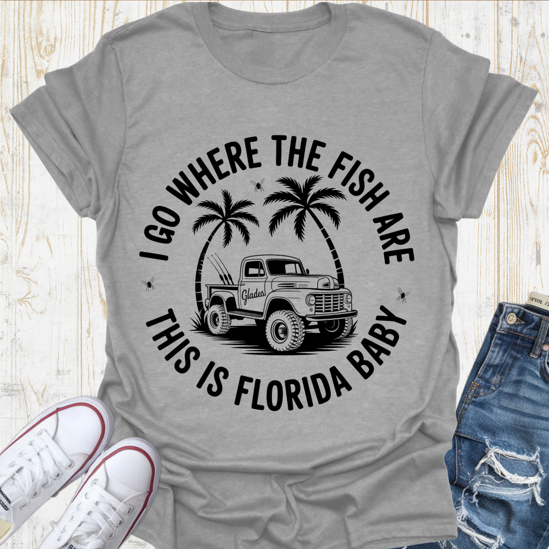 Go Where Fish Are TShirt