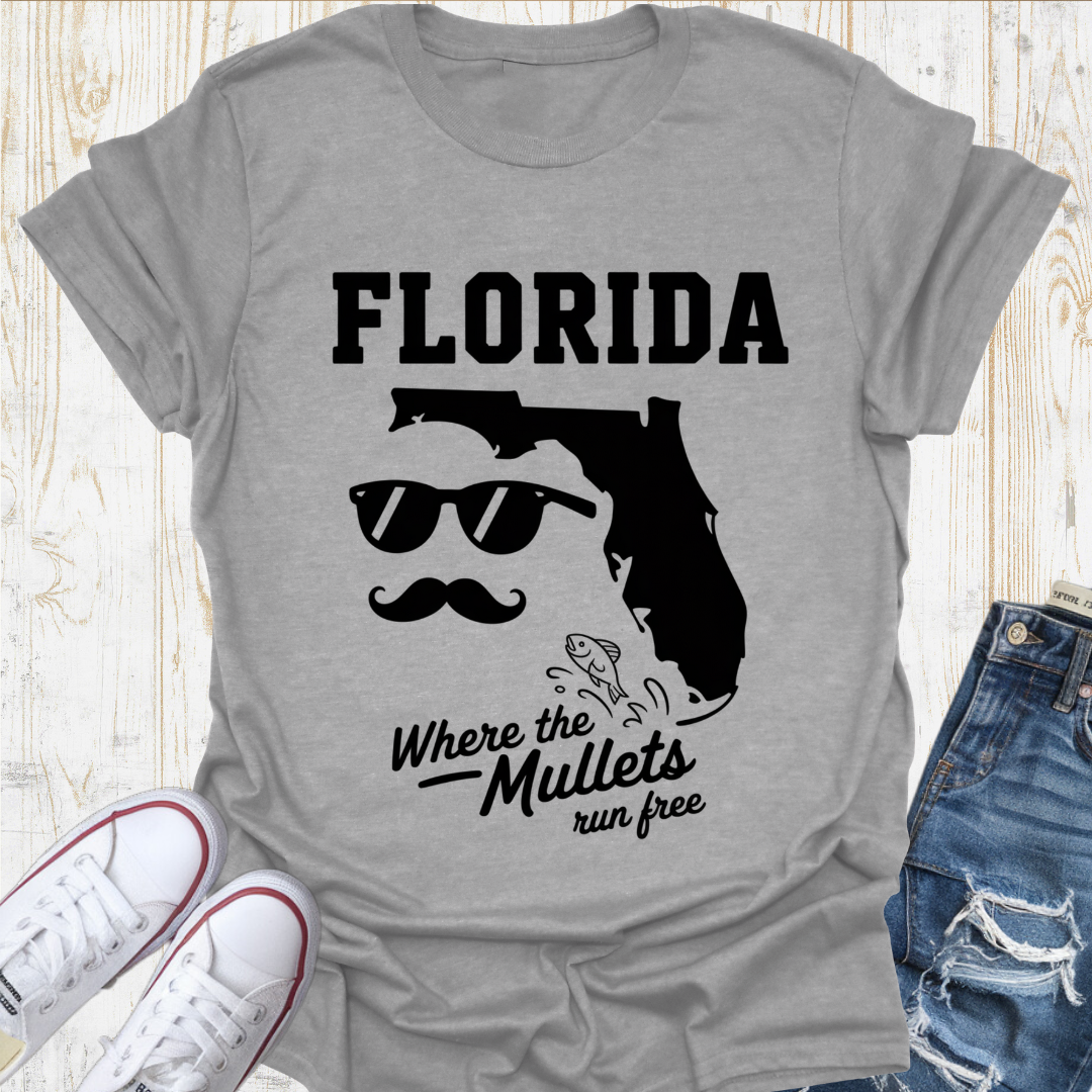 FL Mullet Runs TShirt