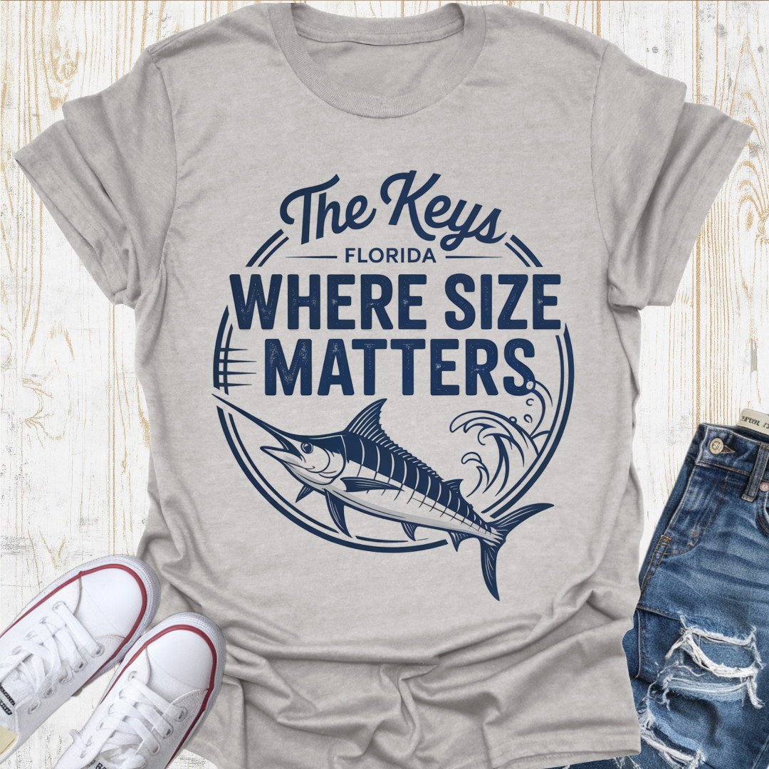Size Matters Keys TShirt