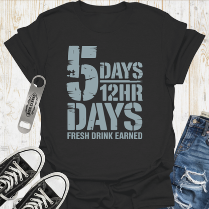 12Hr Days Beer TShirt
