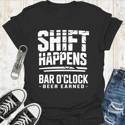 Shift Happens Bar TShirt