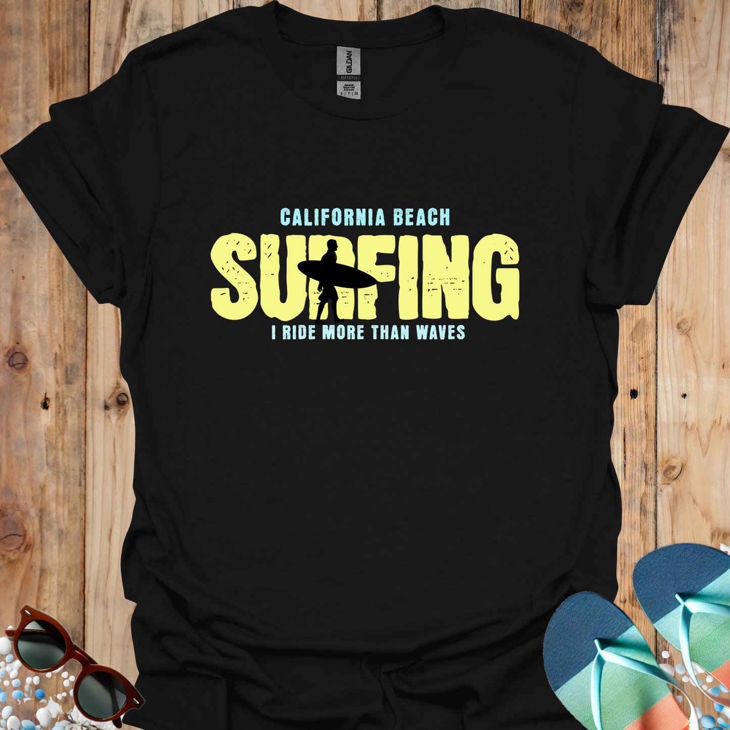 Surfing I Ride More Than Waves - U25