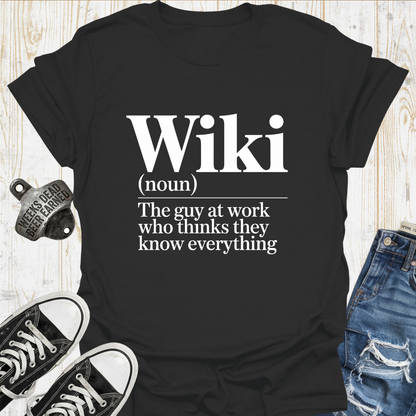 Wiki Def'n TShirt