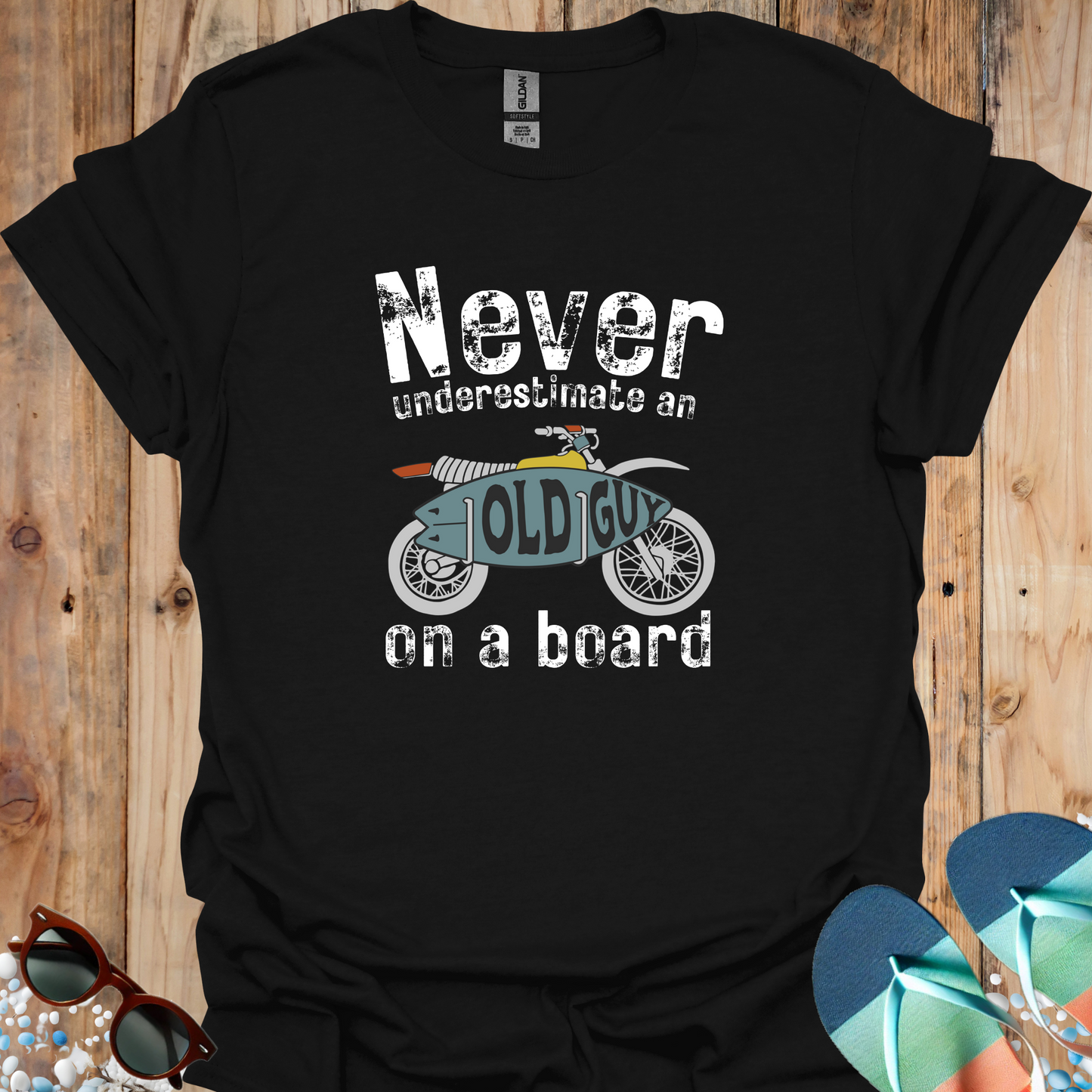 Never Underestimate An Old Guy On A Board - - U25