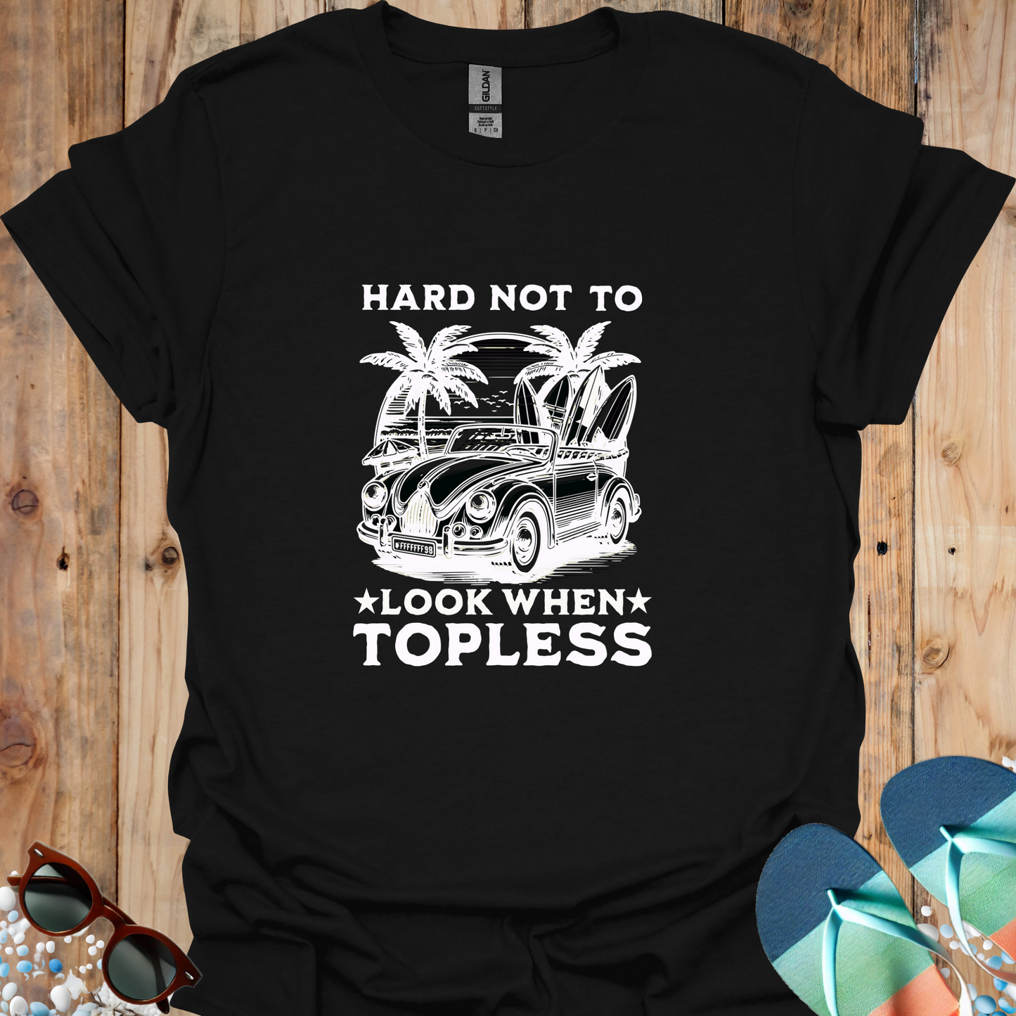 Hard Not To Look When Topless - U25