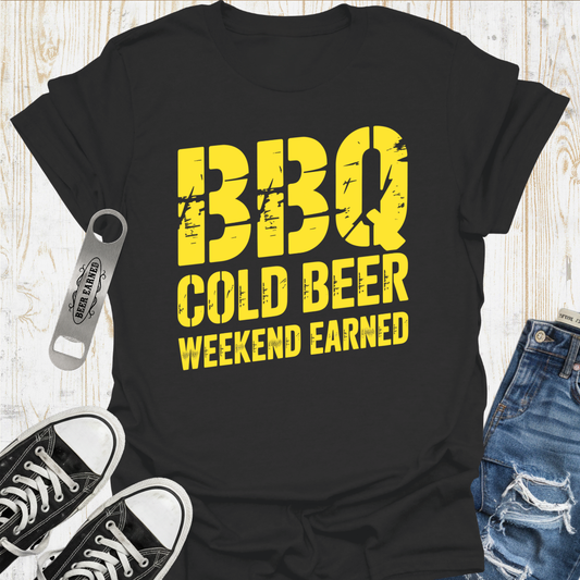 BBQ Beer Earned TShirt