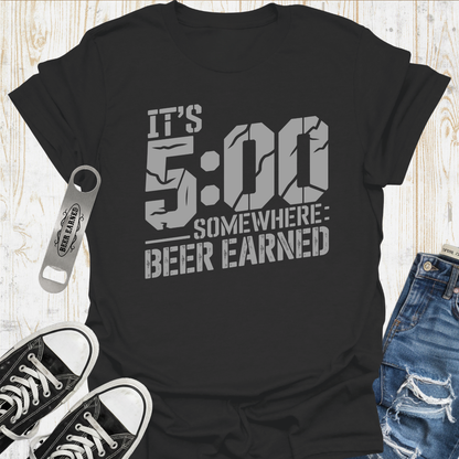 Five Somewhere Beer TShirt
