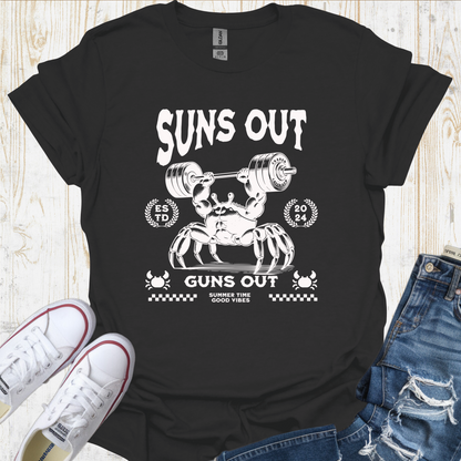 Guns Out Crab TShirt