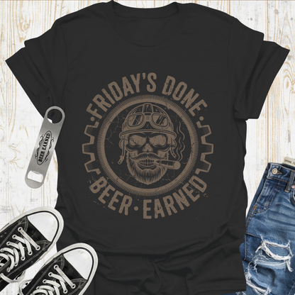 Friday Done Beer TShirt