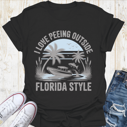 Fl Style Pee Outside TShirt