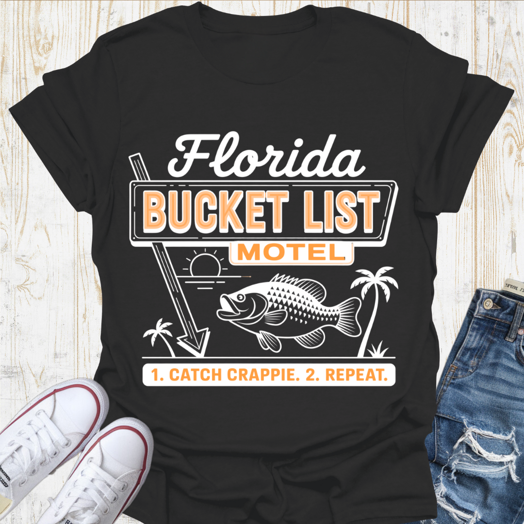 Fish Bucket List TShirt