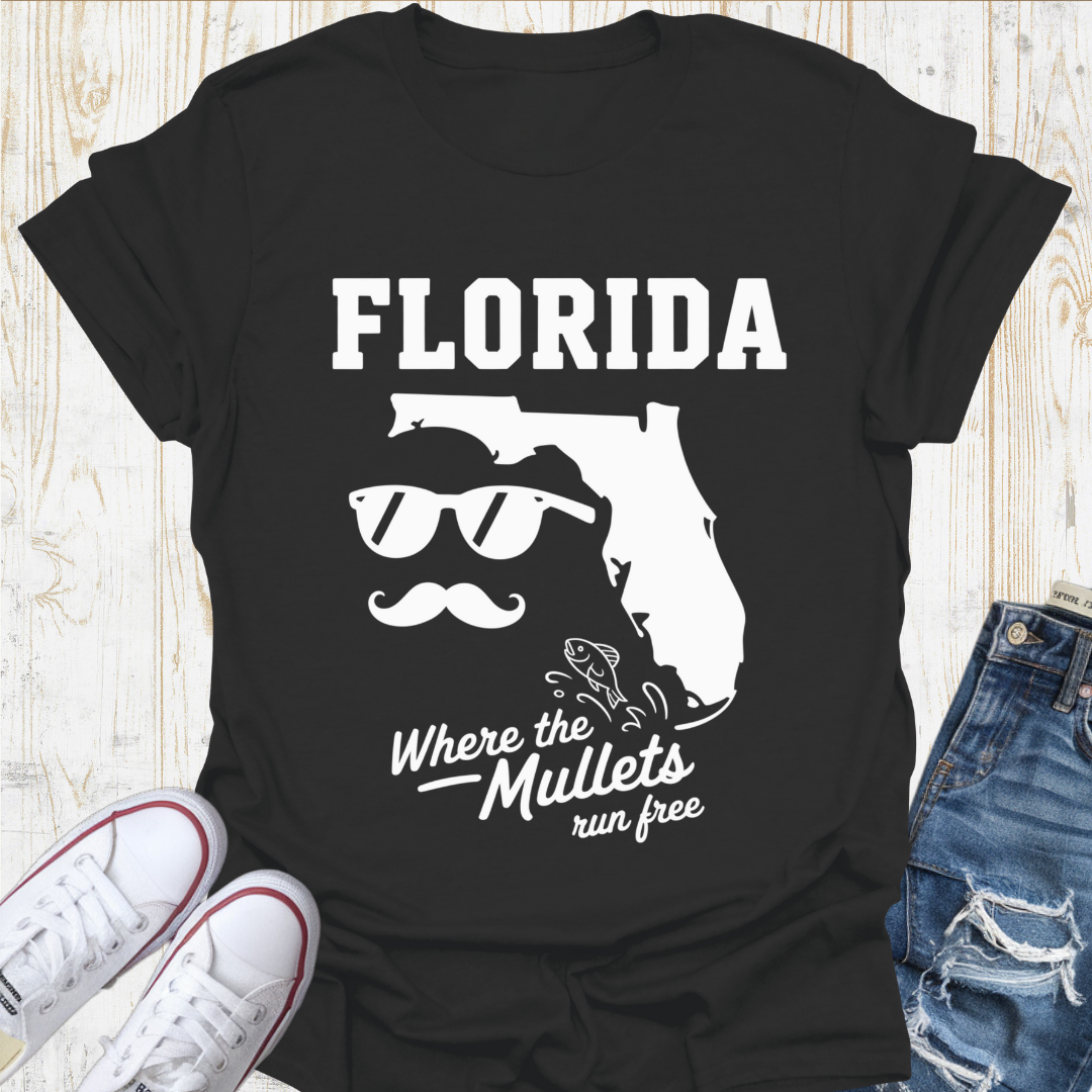 FL Mullet Runs TShirt
