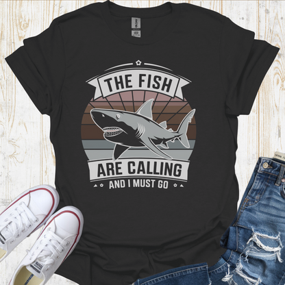 Shark Fish Calling TShirt