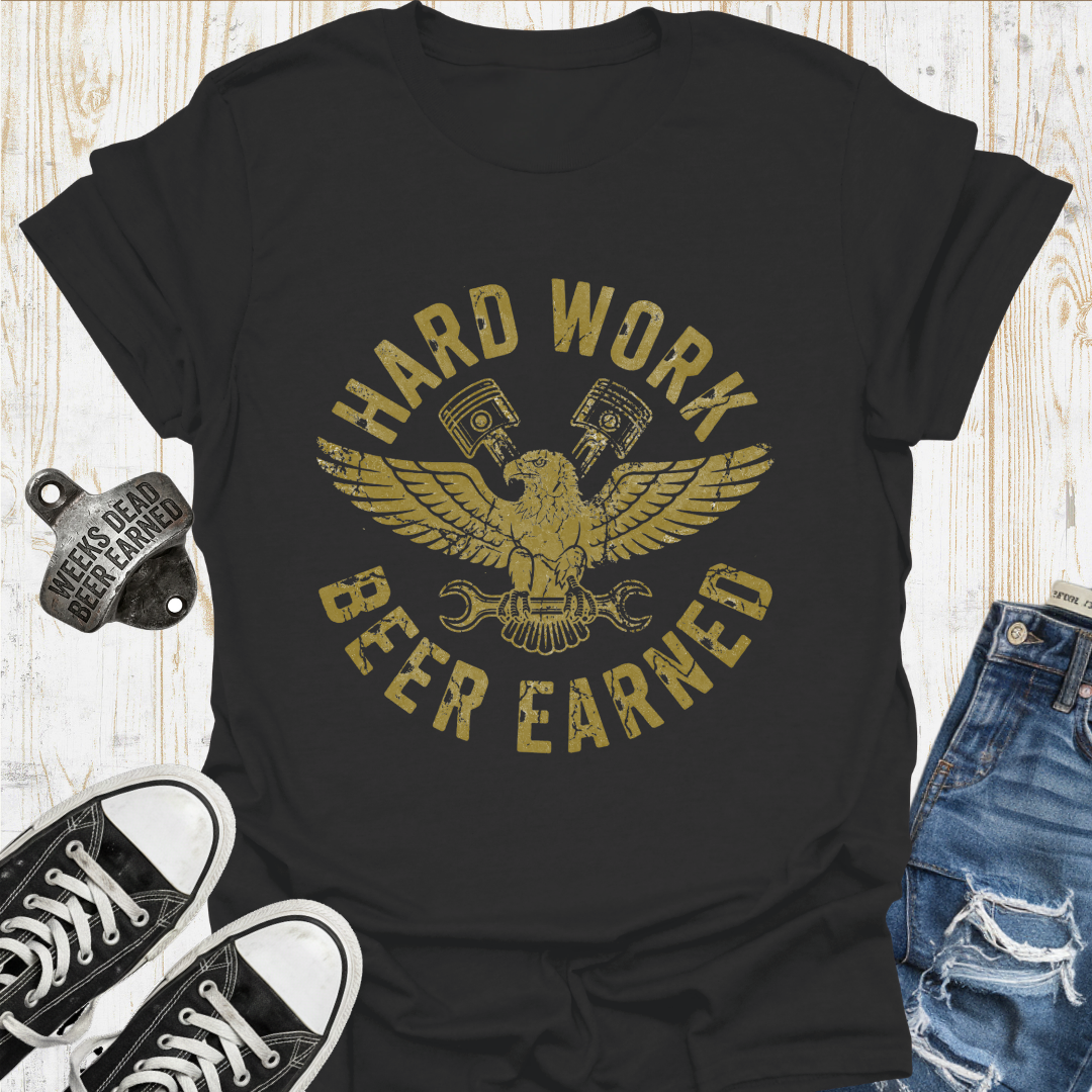 Hard Work Beer TShirt