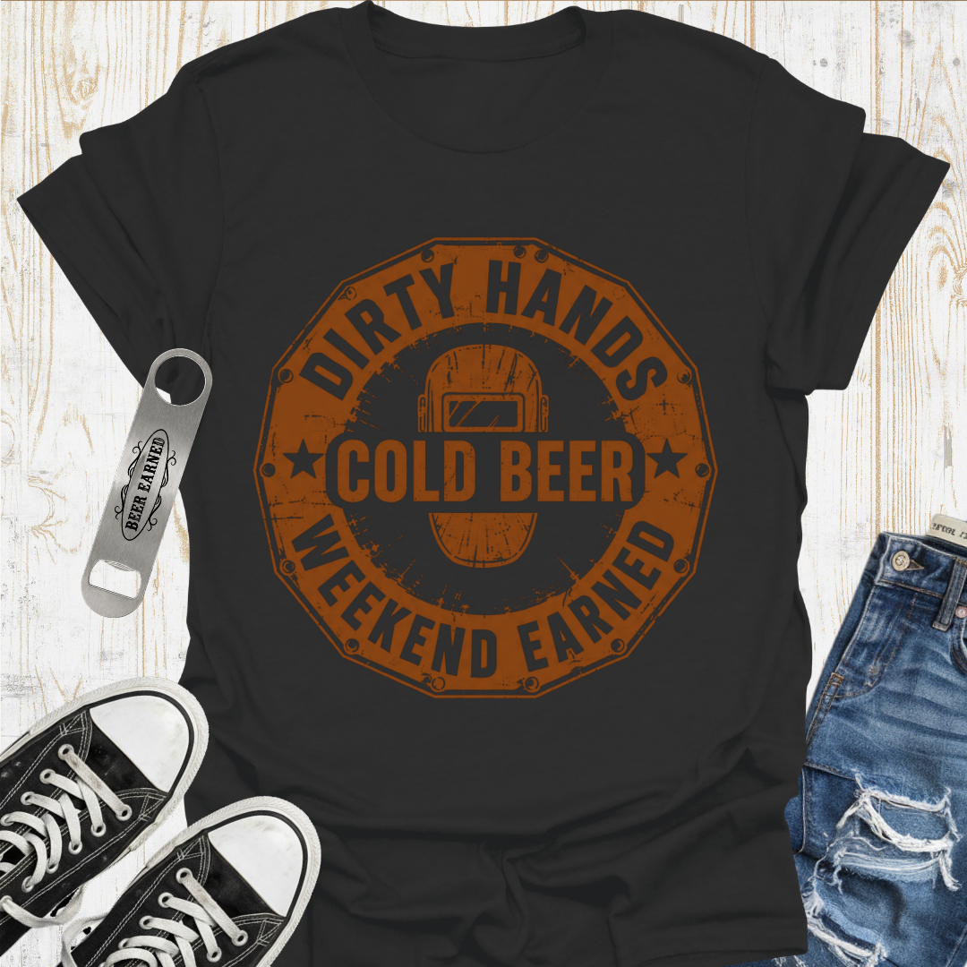 Welder Beer Earned TShirt