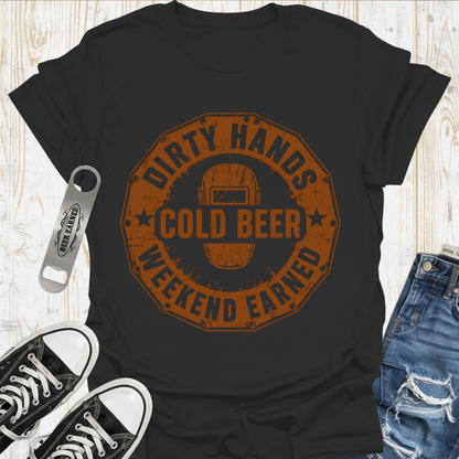 Welder Beer Earned TShirt