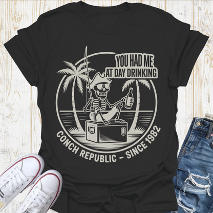 Day Drinking Conch TShirt