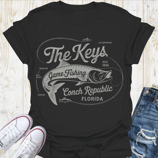 Conch Game Fish TShirt