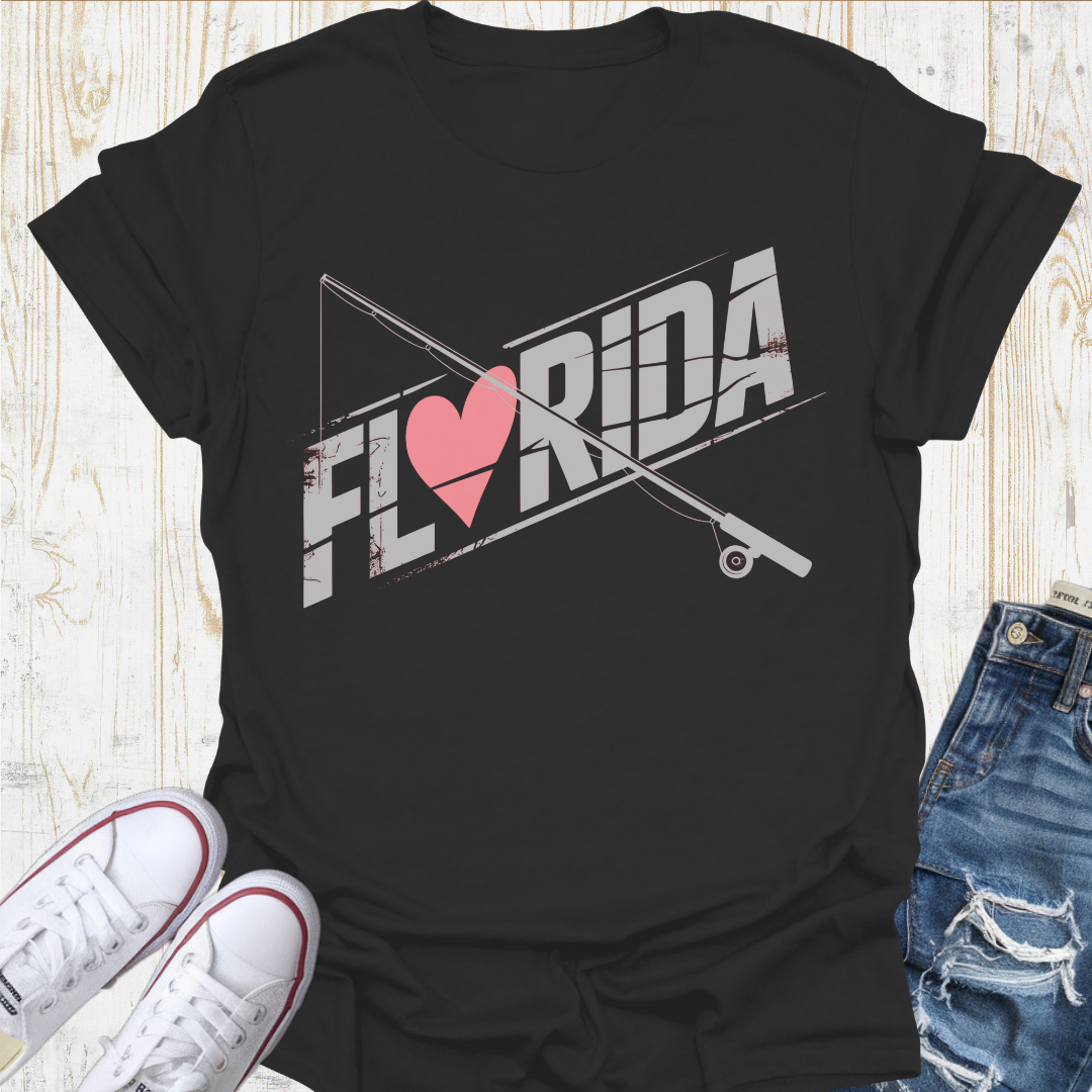Love Florida Fishing TShirt