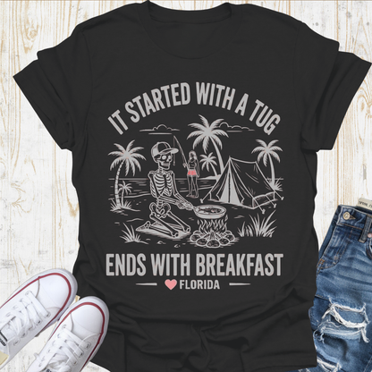 Hugs Or Tugs Breakfast TShirt