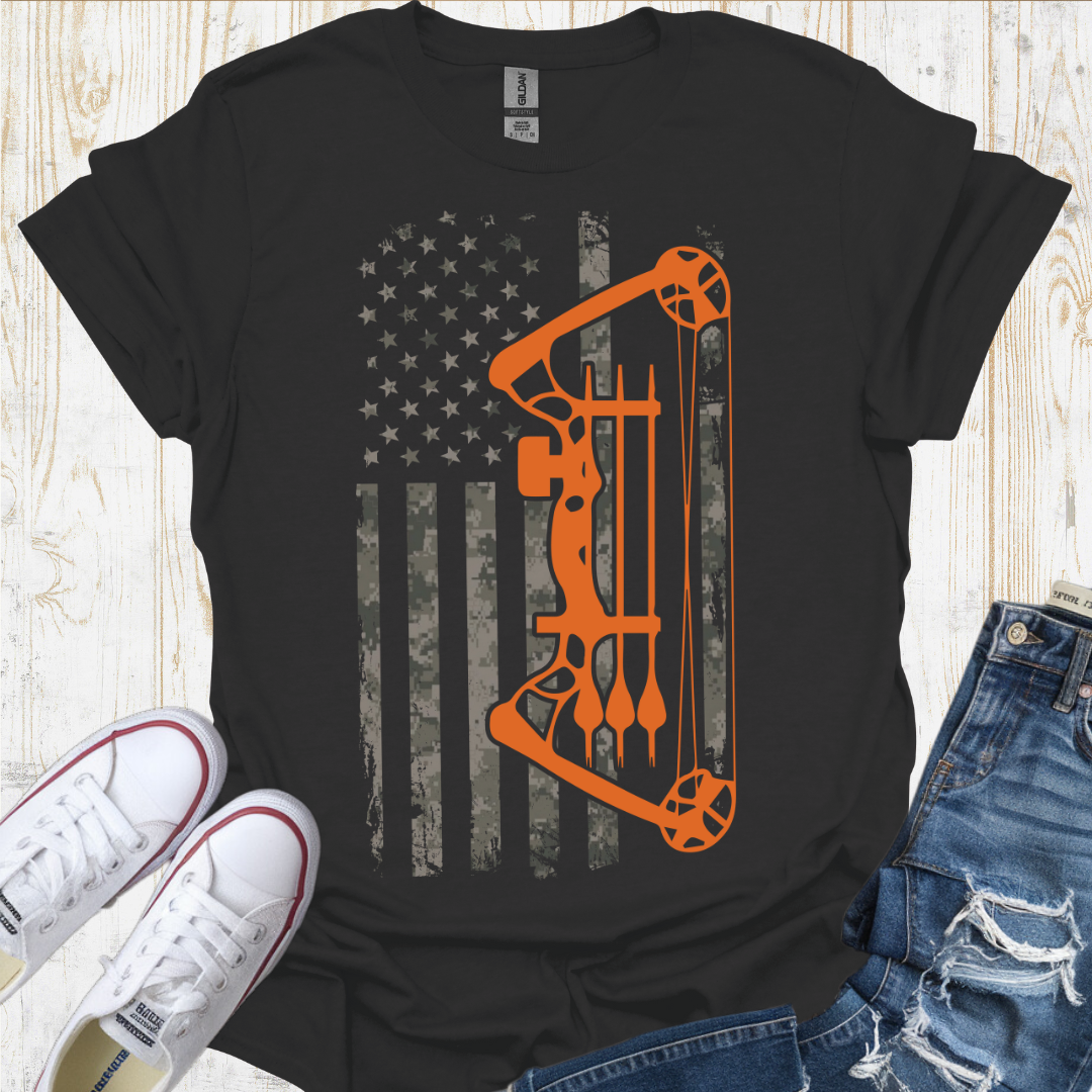 USA Flag Camo TShirt