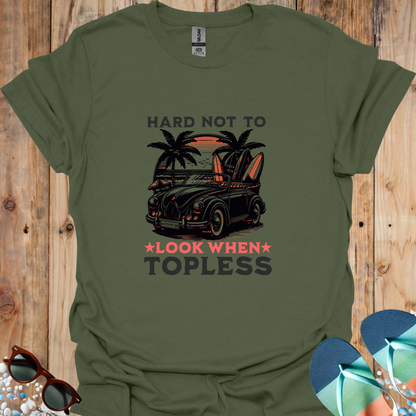 Hard Not To Look When Topless - U25